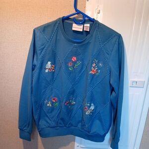 VTG Alfred Dunner Embroidered Sweater {M}